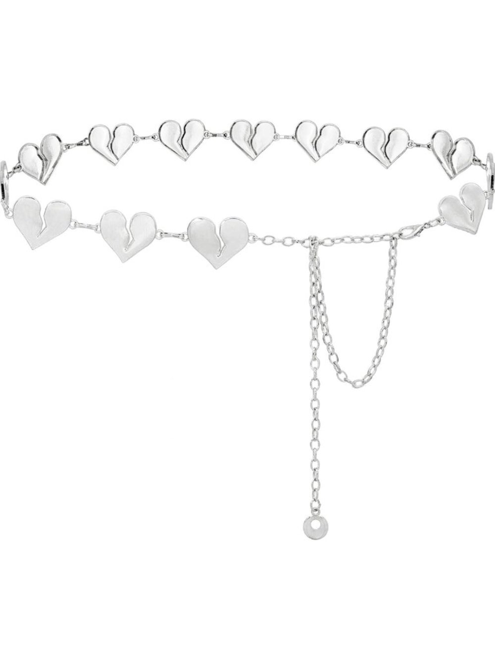 Chunky Metal Waist Chain Belt for Women - Gold & Silver Fashion Accessory
